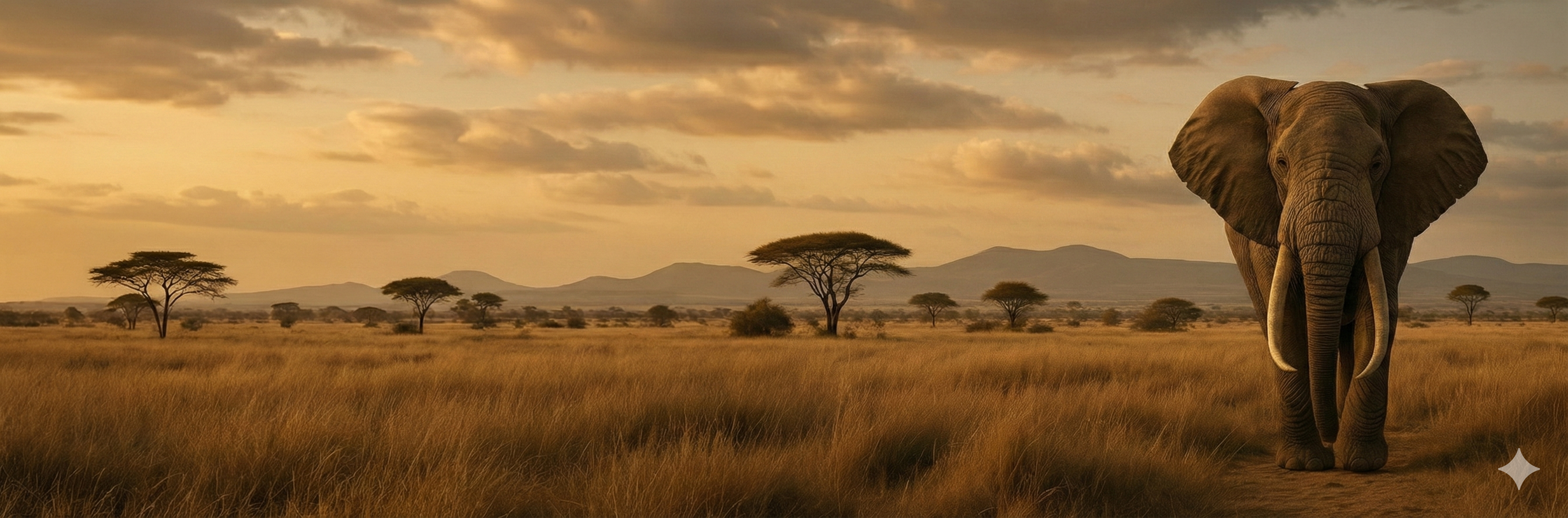 Fundo com elefante para o hero